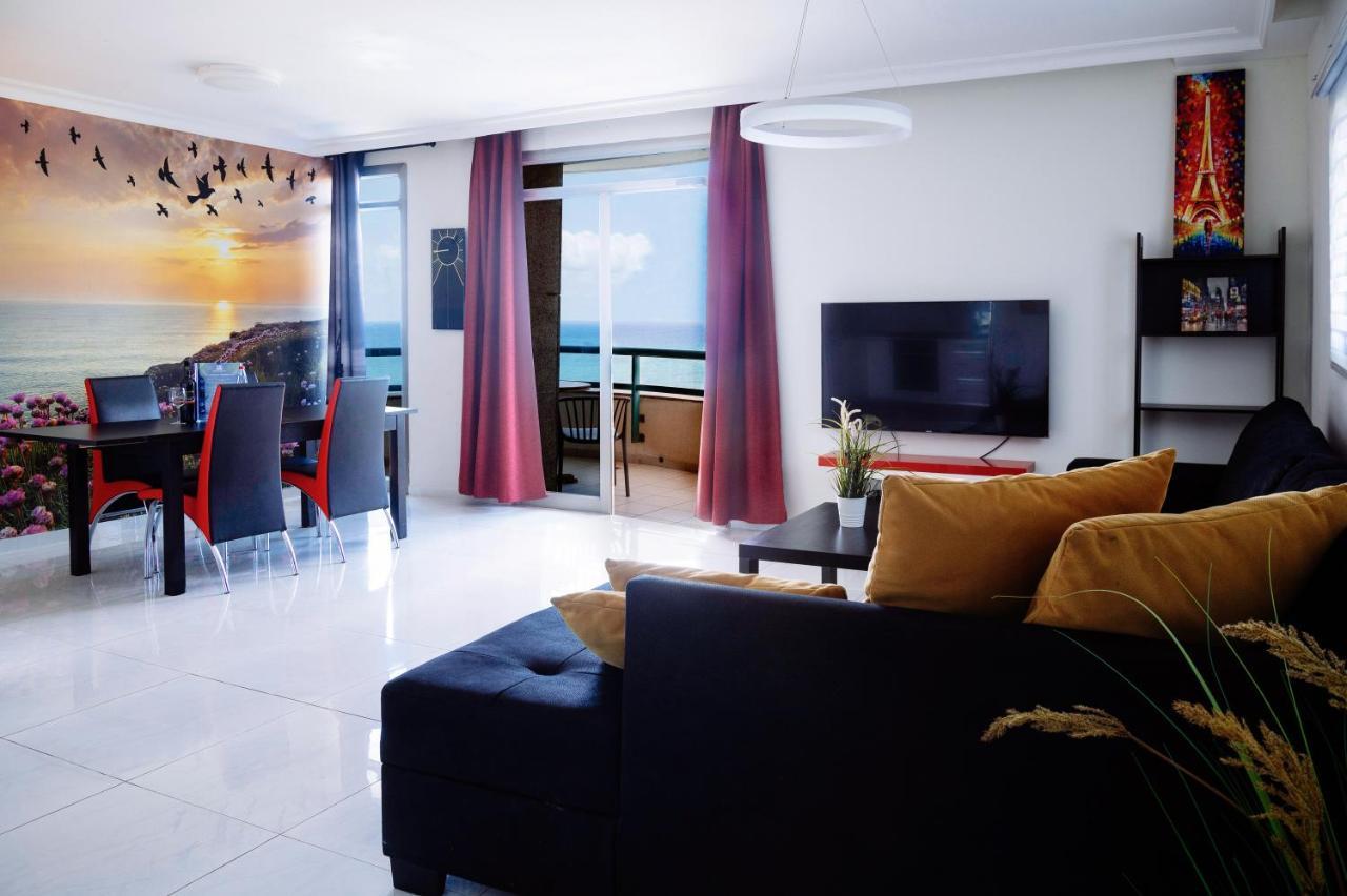 Almog Beach Apartments מגדלי חוף הכרמל חיפה 외부 사진